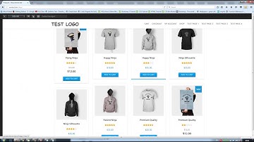 wordpress theme top menu customization demo