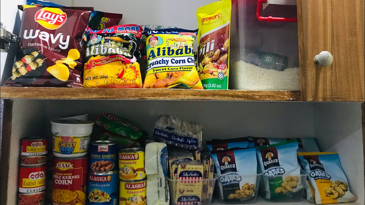 REFILLING AND ORGANIZING MY GROCERIES