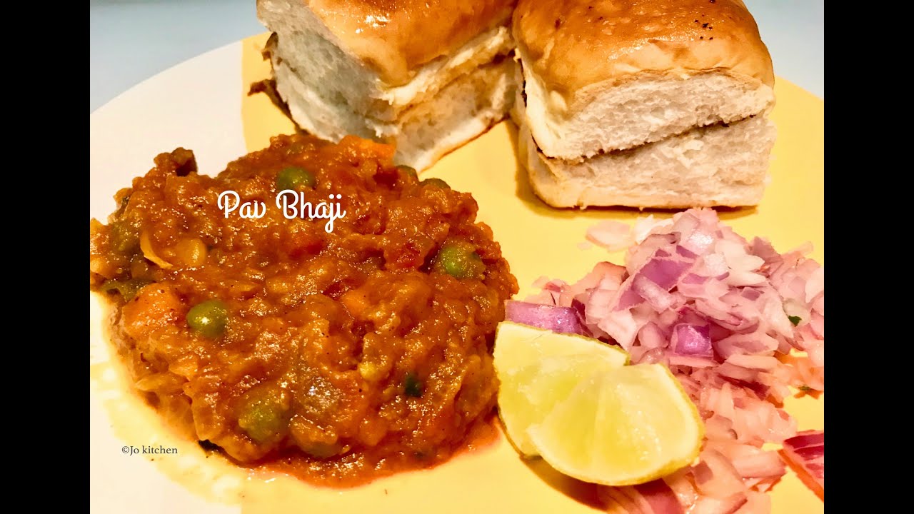 Pav Bhaji (Mumbai street food) in tamil | How to make Pav Bhaji | பாவ் பாஜி மசாலா - YouTube