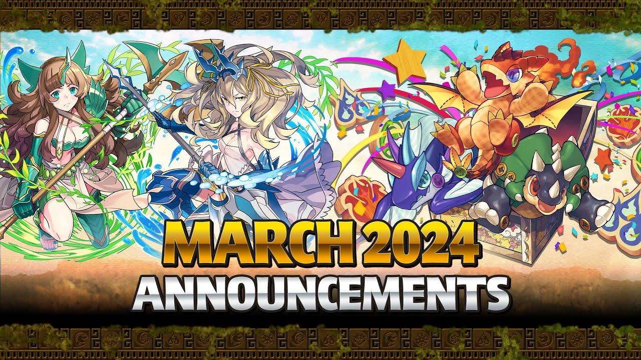 Puzzle & Dragons News: March 2024 - YouTube