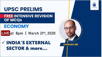UPSC Prelims 2020 | Economy Day 4 | MCQ Practice - Prayaas