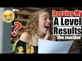 *live* OPENING MY A LEVEL RESULTS 2018 (emotional!!!) 😭🙈 x