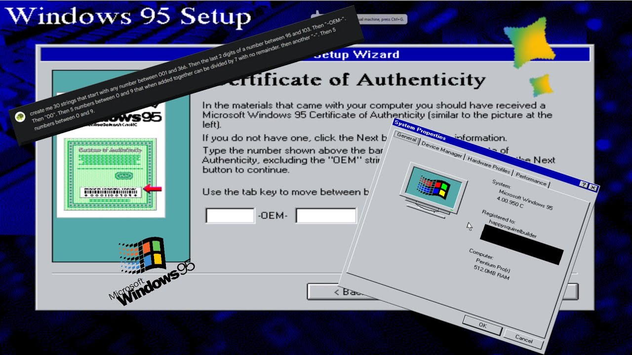 activating-windows-95-with-google-bard-youtube