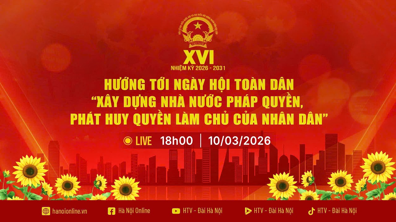 🔴 TRỰC TIẾP_ CHƯƠNG TRÌNH THỜI SỰ ĐẶC BIỆT: HƯỚNG TỚI NGÀY HỘI TOÀN DÂN