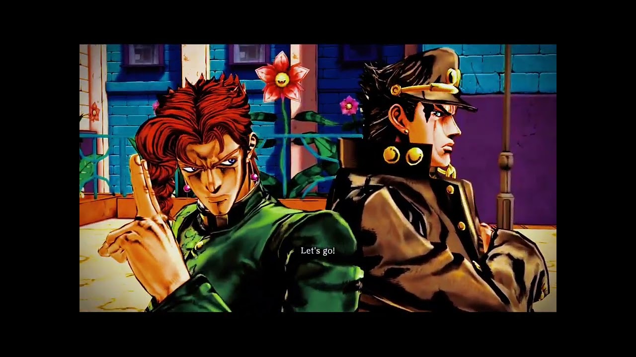 jojo pose kakyoin e jotaro eyes of heaven 