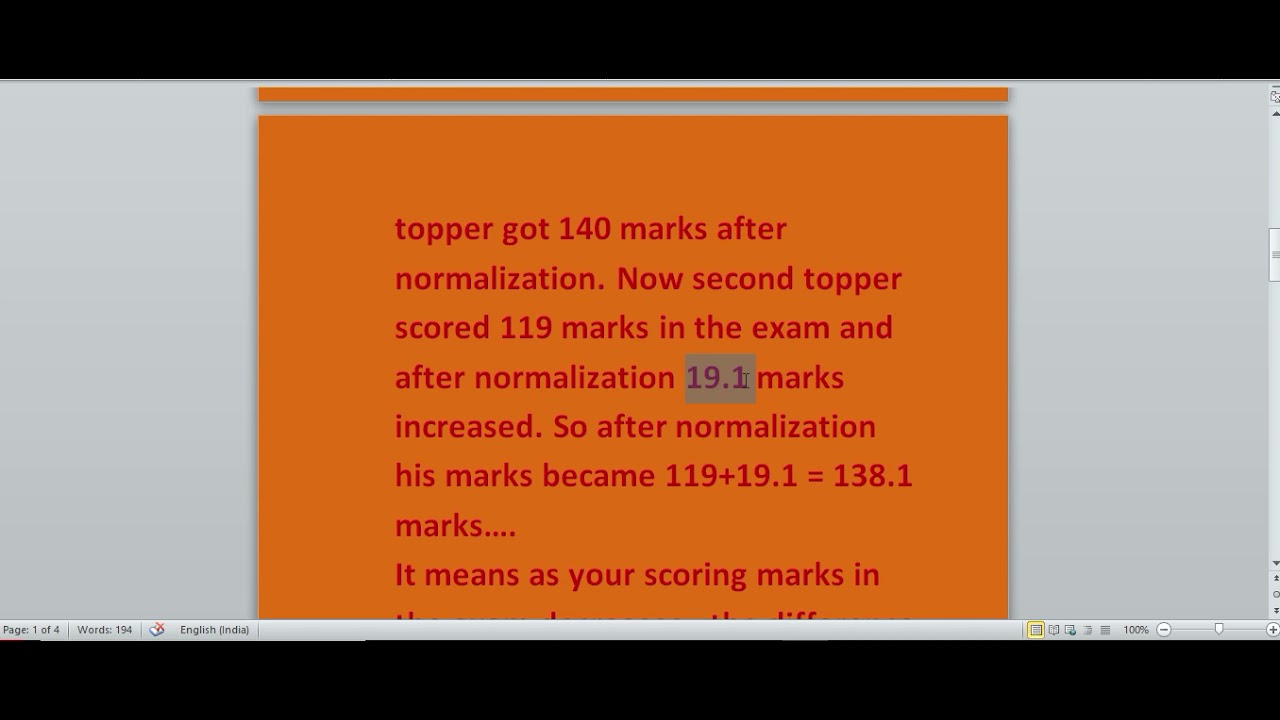Stet hard shift normalization