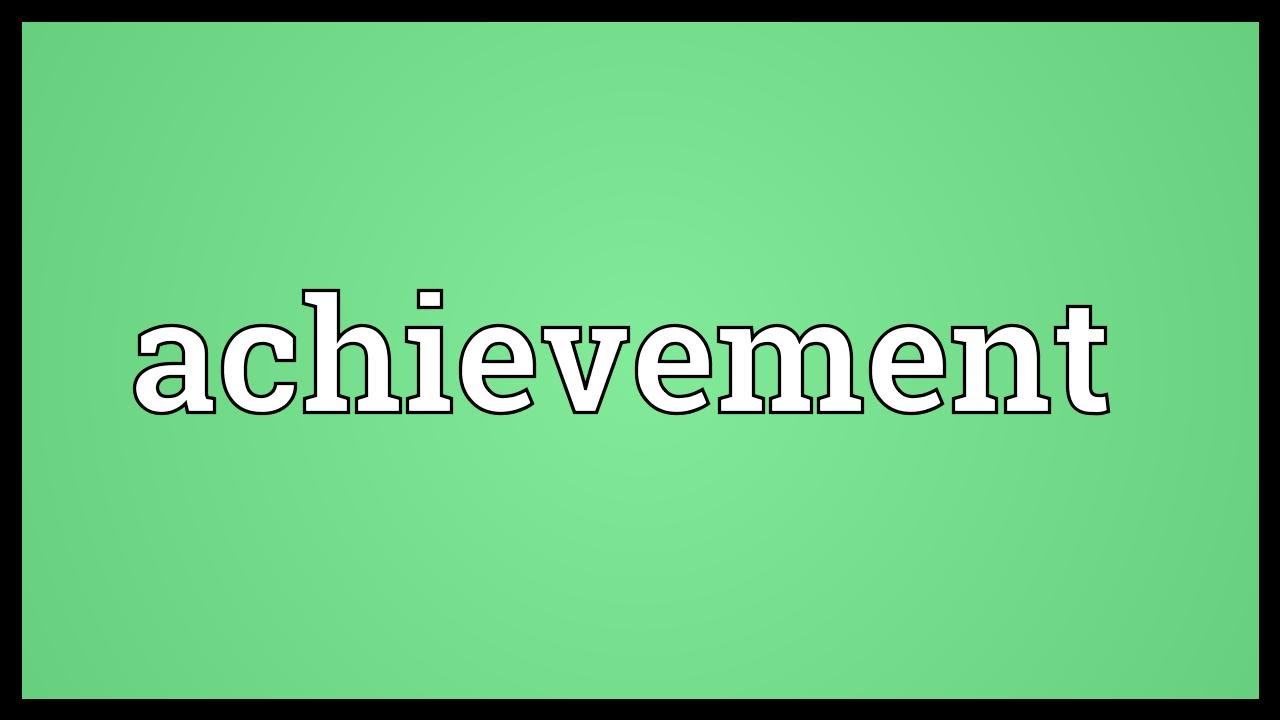 achievment