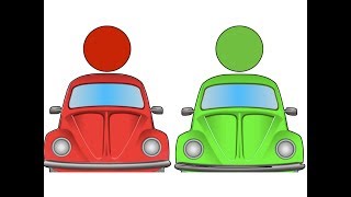 Learn Colors With Cars - Colour Learning For Kids - Jamjammies Nursery Rhymes & Kids Song