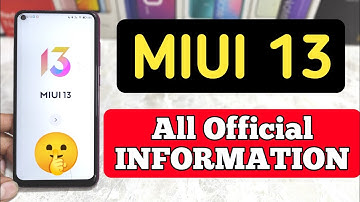 MIUI 13 All Official Information | 3+ New Features | Release Date MIUI 13