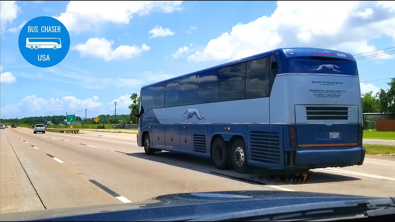 Greyhound MCI J4500 6991 Houston Texas With Music YouTube