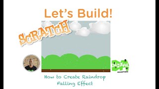 Famous Let's Build: How to #code Raindrops Falling #videogame  #Effect in #Scratch Net Worth