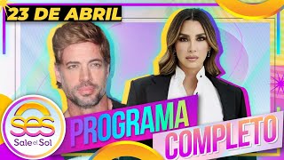 William Levy NO hablará de su SEPARACIÓN con Elizabeth Gutiérrez | Sale el Sol Completo | 23/04/2024