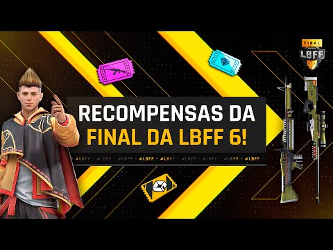 VAI TER SALA! | Recompensas da Final da LBFF 6 | FREE FIRE