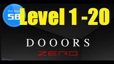 DOOORS ZERO ESCAPE - Level 1 - 20