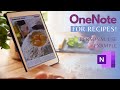 Say Goodbye to stacks of Cookbooks and Hello to OneNote: My Life-Changing Experience