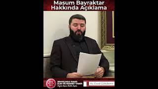 Masum Bayraktar Kovulmuş Bir Kimsedir - İsmailağa Dan Gündeme Dair Açıklama - 28 12 2022