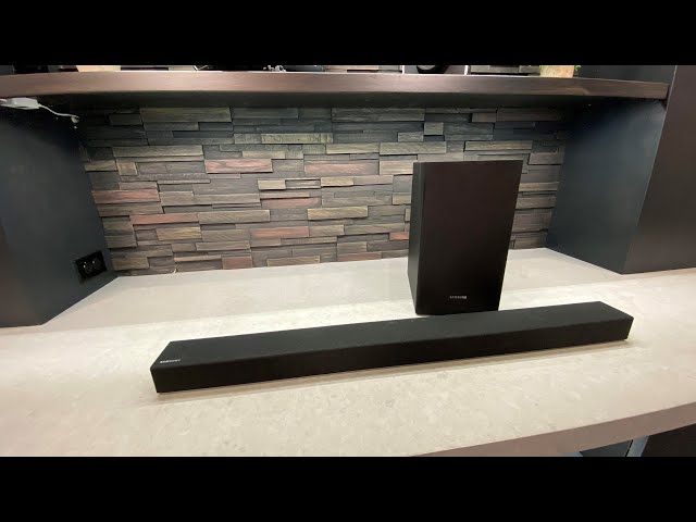 Samsung Soundbar HW-T450 Full Overview With Sound Demo