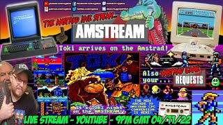Amstrad Cpcamstream Toki - The New Amstrad Arcade Conversion Is Here Your Game Requests
