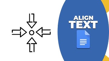 How to align text in Google Docs