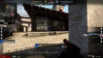 CS-GO: Tec9 4K 1HP Clutch