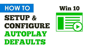 Enable Autoplay In Windows 10 | How To Setup And Configure AutoPlay Defaults In Win 10