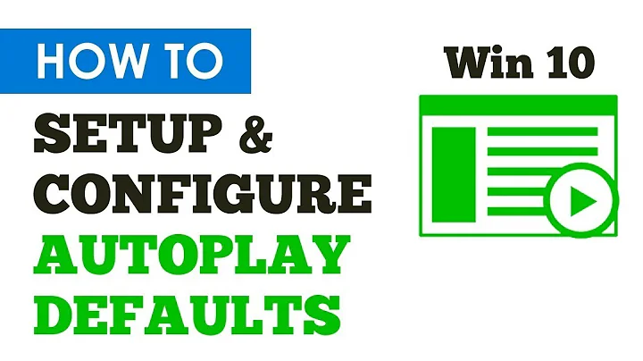 Enable Autoplay In Windows 10 | How To Setup And Configure AutoPlay Defaults In Win 10