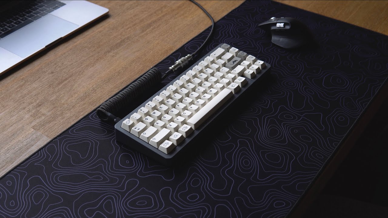 Lubed and Filmed FFFF Tactile Switches Sound Test | ePBT Ivory | D65 人気の売れ筋 epbt ivory PC周辺機器
