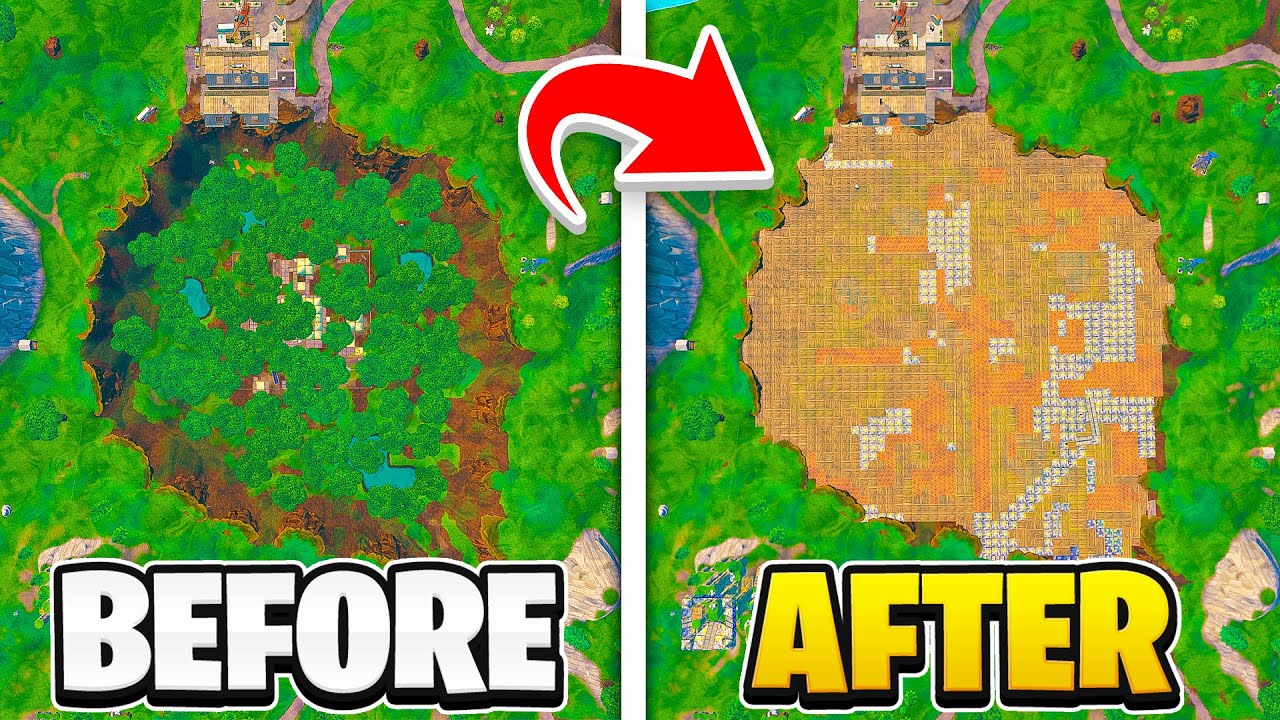 We Covered Dusty Divot in OG Fortnite! - YouTube