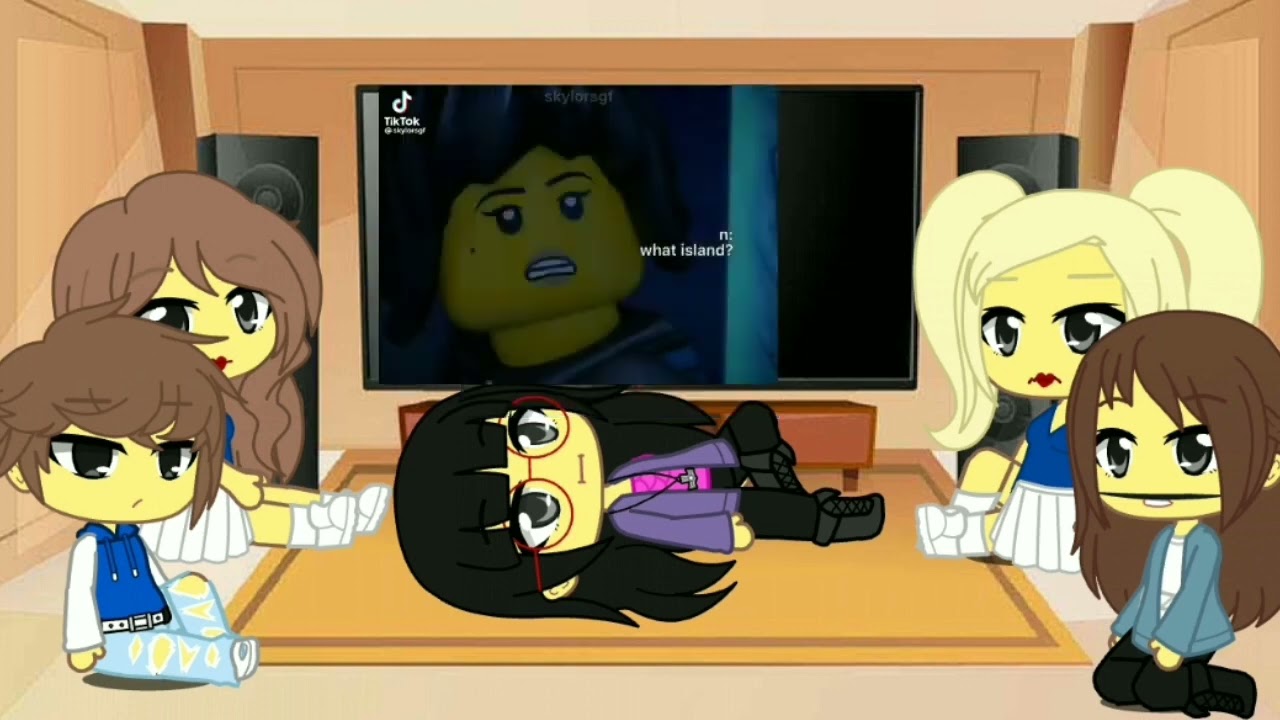 Ninjago the movie classmates react to ninjas (•Electric jaya•) - YouTube
