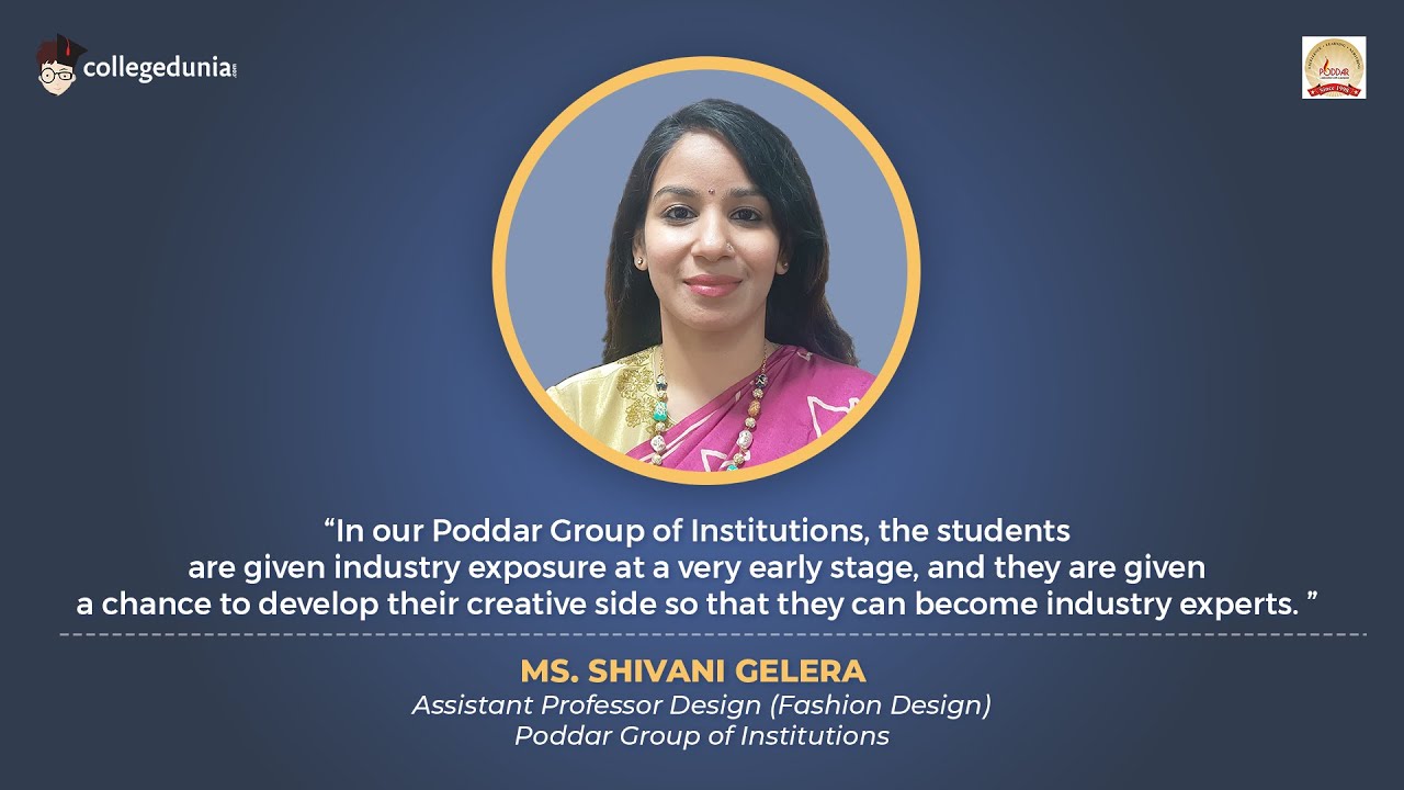 Ms. Shivani Gelera | Assistant Professor Design (Fashion Design) | Poddar Group of Institutions