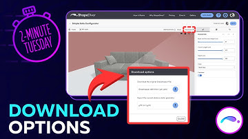 2-Minute Tuesday: Download Options! | ShapeDiver Platform 2.0 Tutorial