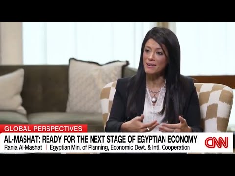 لقاء د رانيا المشاط مع الإعلامي ريتشارد كويست على شبكة 