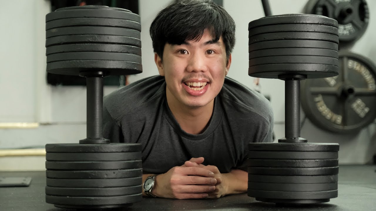 I Built this 75LB Pair of Adjustable Dumbbells for ONLY $200