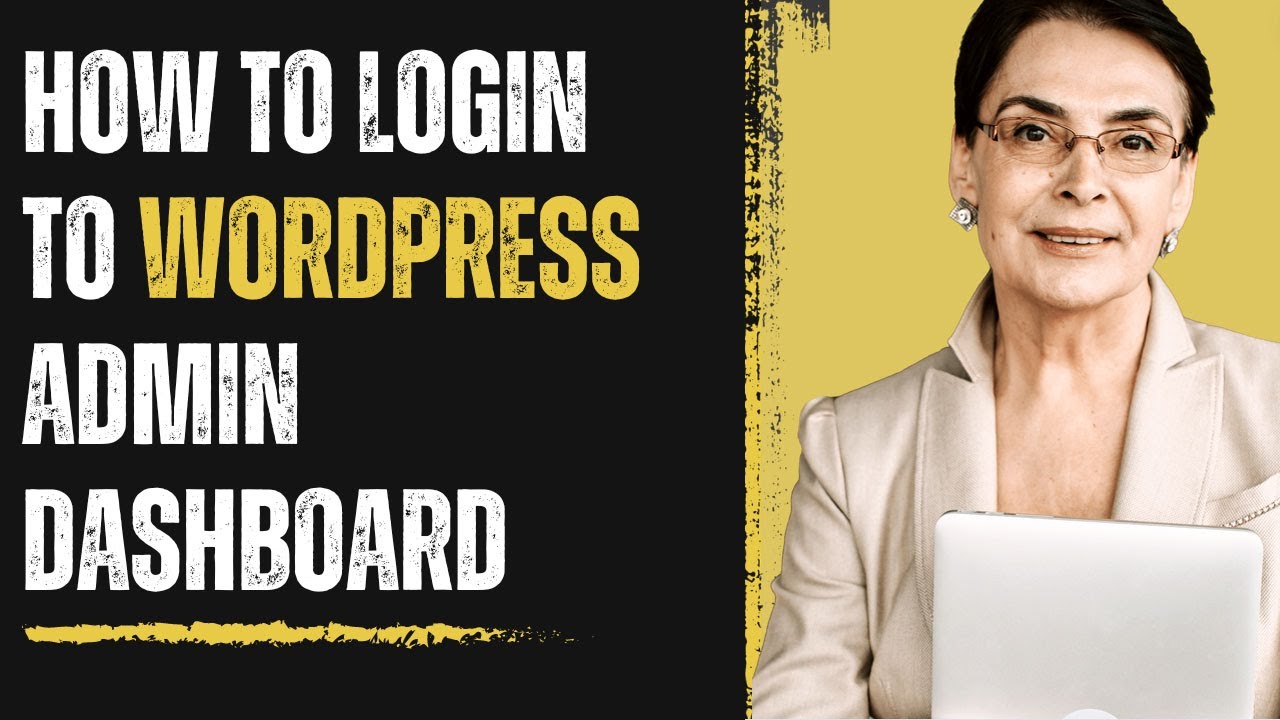 How to login to WordPress Admin Dashboard - YouTube