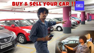 Buy & Sell your car at CARS24 | Walkaround | Testdrive | Payment process and more…