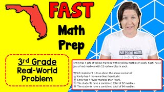 3rd GRADE | Florida FAST Math Test Prep FREEBIE | MA.3.AR.1.2
