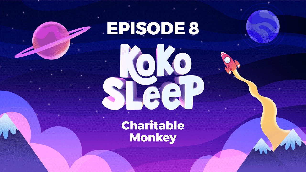 Kids Stories - A Most Charitable Monkey - Relaxing Children's Bedtime