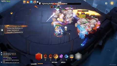 Torchlight Infinite Thunder Wastes Watcher Boss Fight Timemark 5 2022 10 23