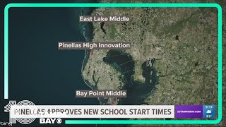Pinellas County Schools approves new school start times