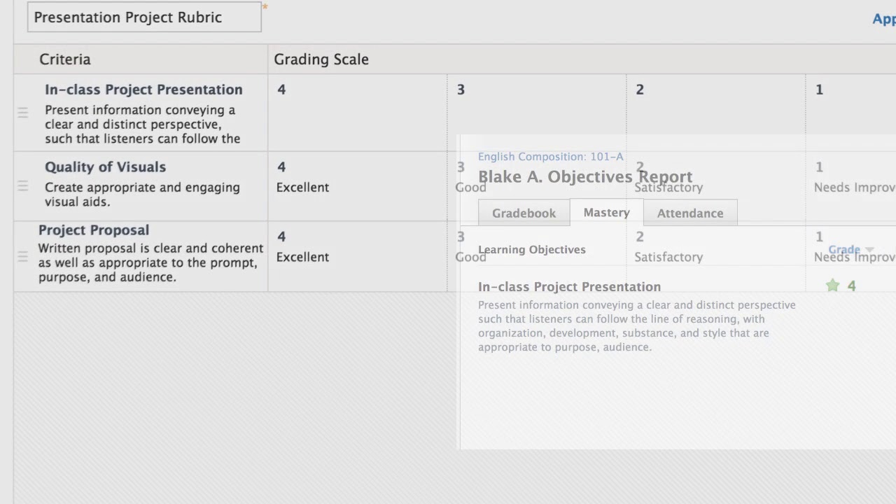 Creating Schoology Rubrics Part 2 YouTube