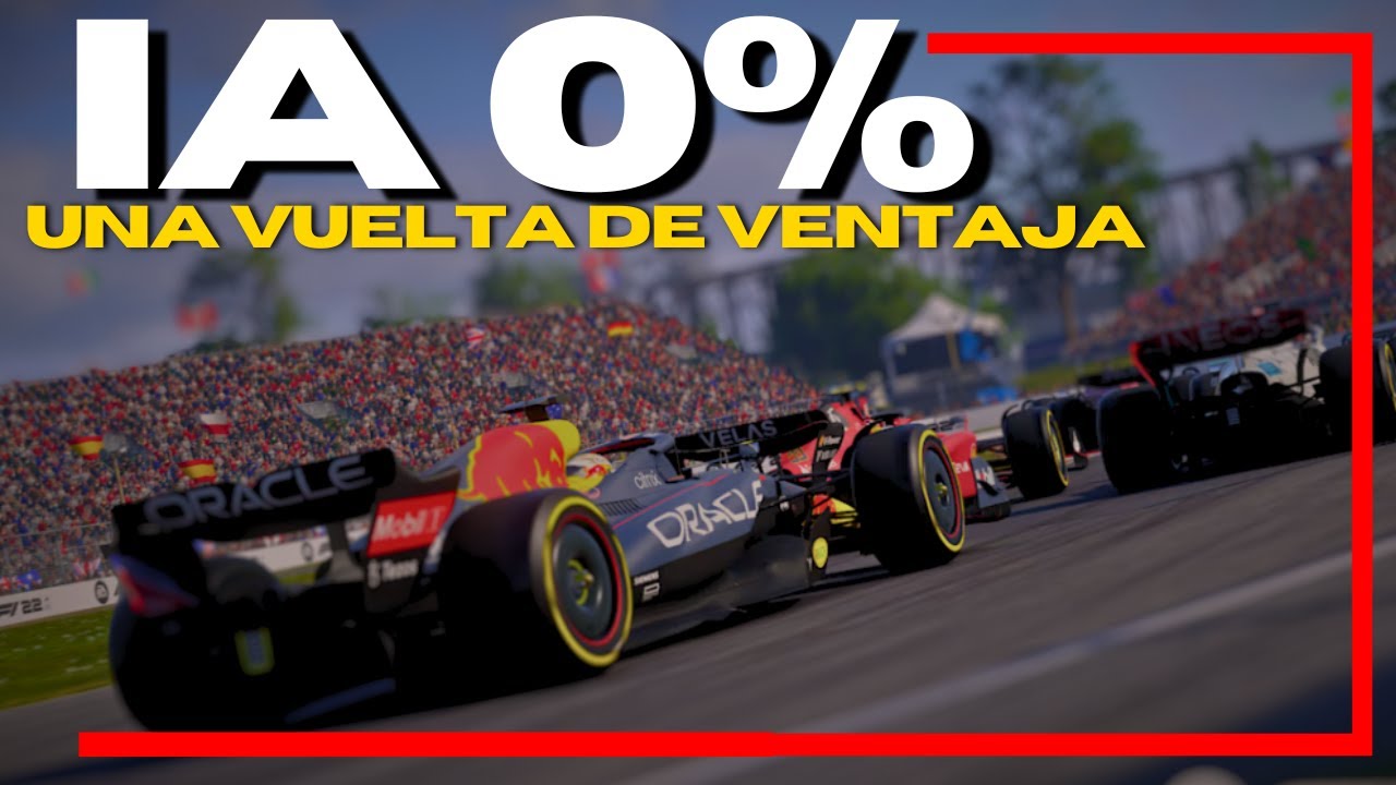 Cómo de lenta es la IA en el F1 23? // Puedo ganarla dando una vuelta de ventaja?