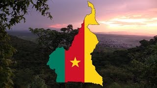 Cameroon - Flag Map Speed Art
