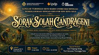 TURONGGO SETO MARDI UTOMO SORAK SOLAH CANDRAGENI 11 JULI 2026 SIMPANG PB VI SELO BOYOLALI
