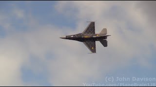 2022 NAS Oceana Air Show - USAF F 16 Viper Demo