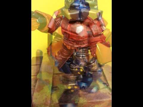 Custom Transformer Ninja Turtle "Optimus Prime"