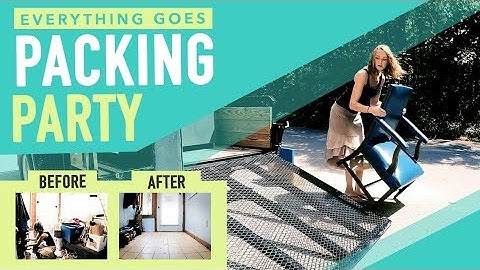 Mudroom Declutter | Packing Party | Hoarder to Minimalist