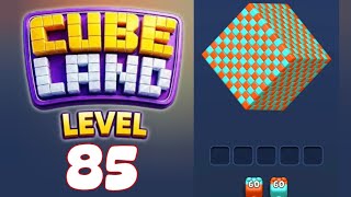 Cube Land Puzzle Level 85 Walkthrough