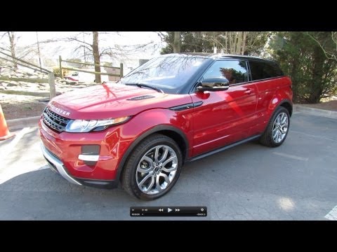 2012 Range Rover Evoque Coupe Pure Plus Dynamic Start Up, Exhaust, and In Depth Tour