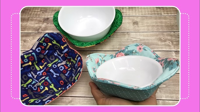 Microwave Bowl Cozy Pattern Template