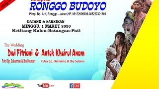 🔴🔵LIVE STREAMING KETOPRAK RONGGO BUDOYO (MALAM)